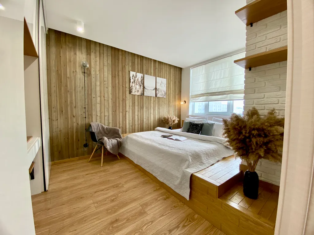 Трёхкомнатная семейная квартира с детской комнатой