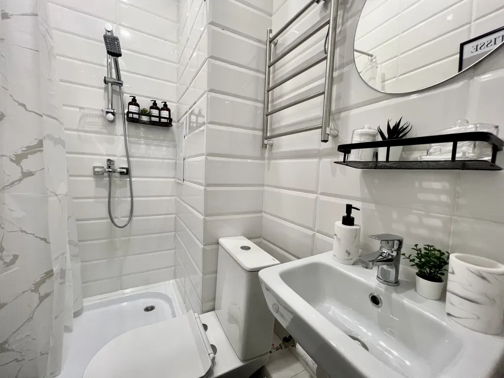 Светлые апартаменты для двоих рядом с Шереметьево