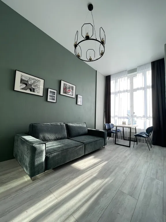 Квартира-пентхаус с высокими потолками