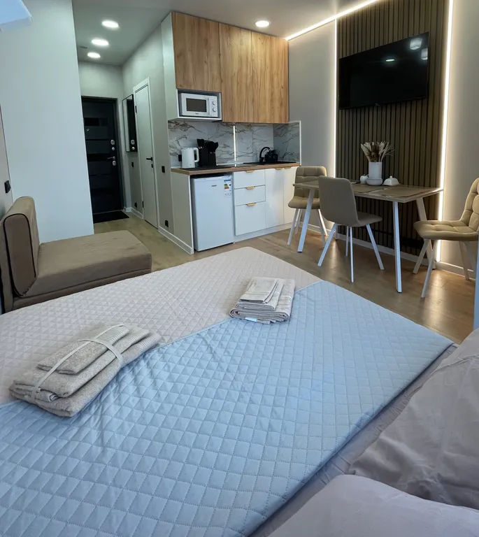 Квартира Квартира Комфортная студия в современном ЖК Сочи парк — Сочи