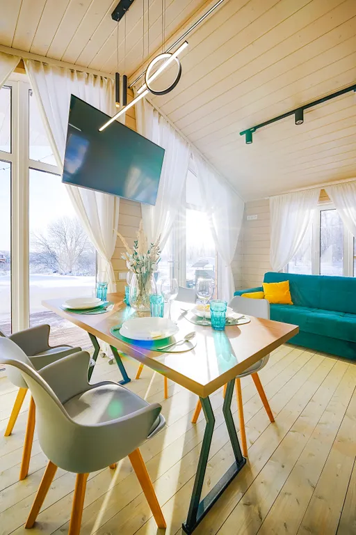 Уютный домик с прекрасной атмосферой