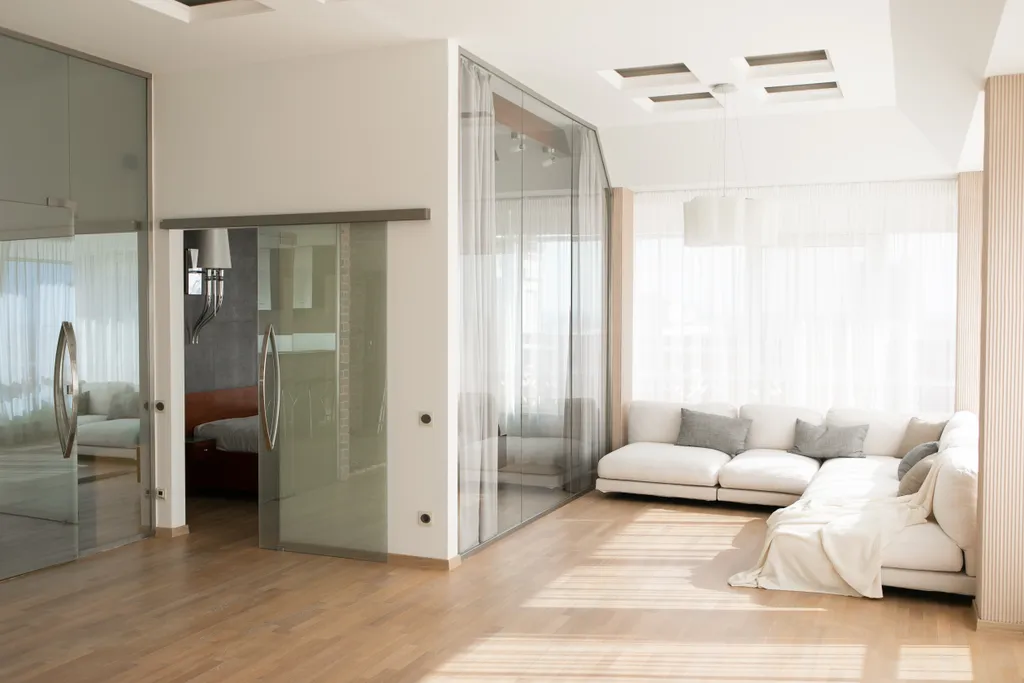 Апартаменты с терассой и с красивым видом на город