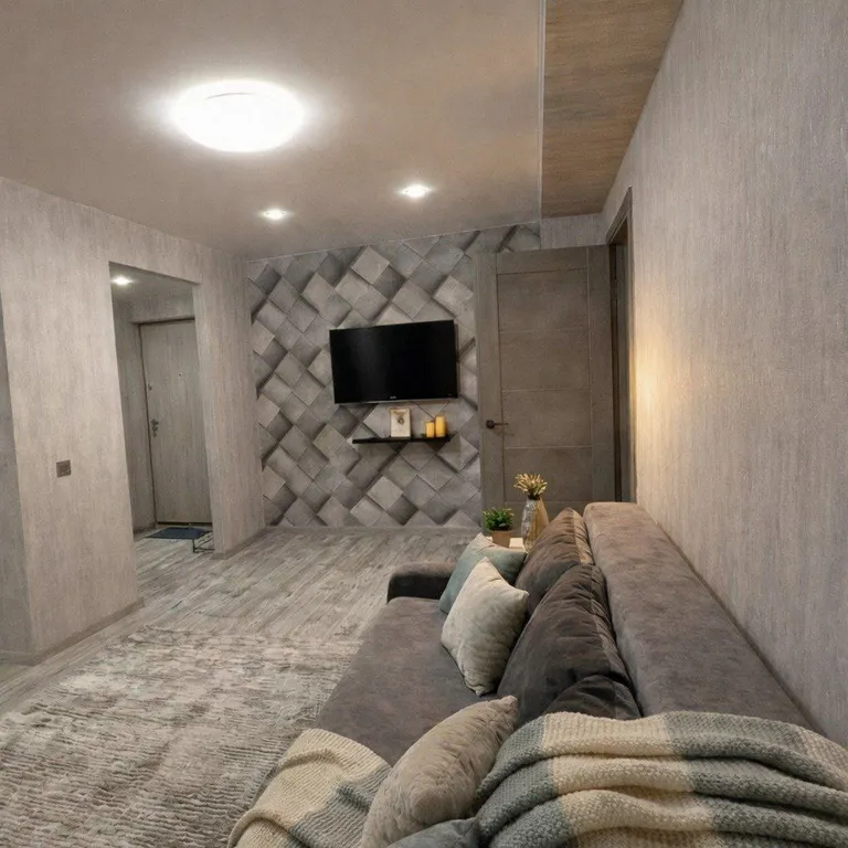 Квартира Двухкомнатная квартира в Красноярске на правом берегу — Красноярск