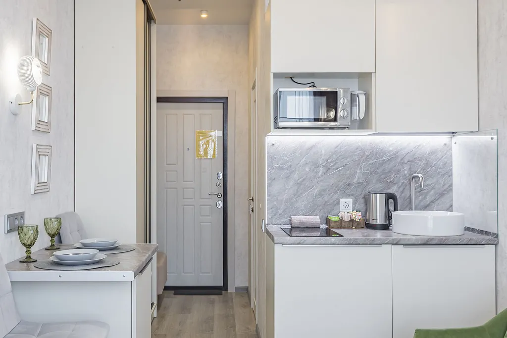 Квартира Квартира Уютная студия в Tower plaza — Нижний Новгород
