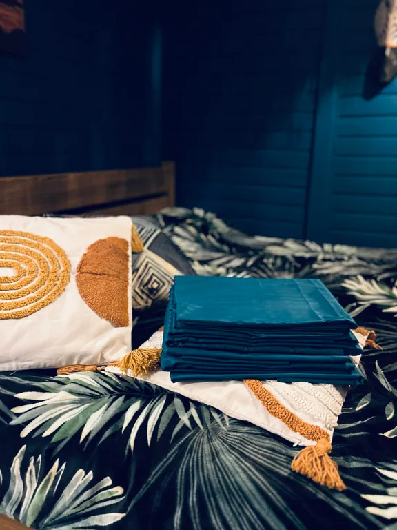 Африканский бунгало с банным чаном