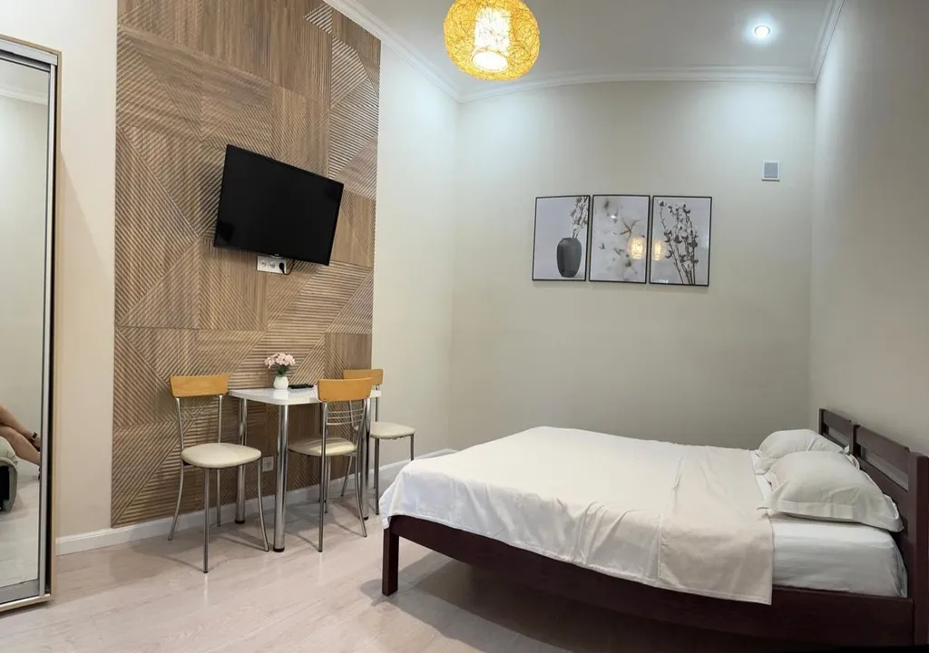 Квартира Уютная однокомнатная квартира у моря с песчаным пляжем — Евпатория