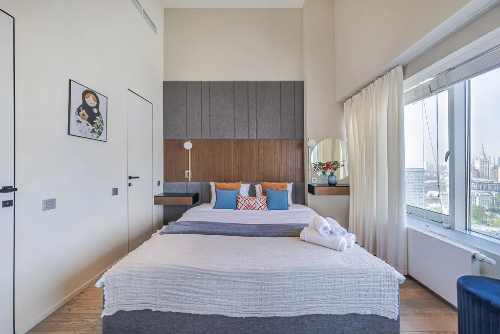 Двухуровневые апартаменты Смарт Хост с проектором и PS4