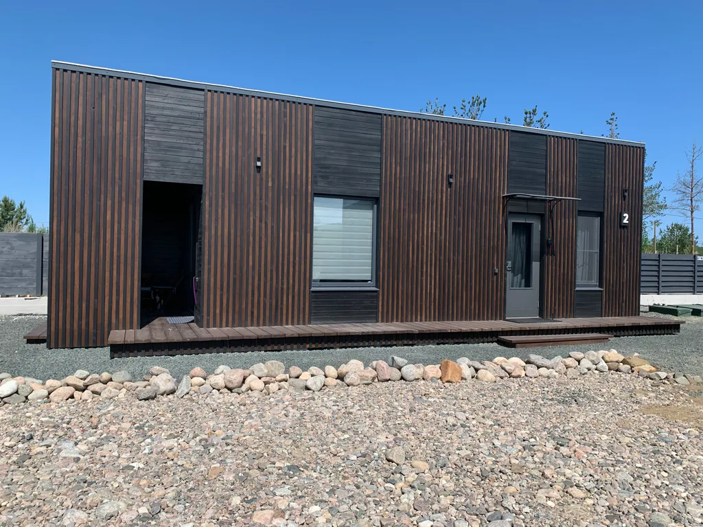 Logma Karelia, современный глэмпинг на берегу озера