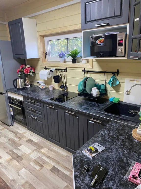 Домик в зоне парка Монрепо