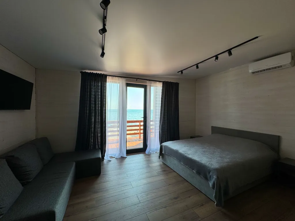 Дом на берегу моря Апартаменты с видом на море Номер с видом на море