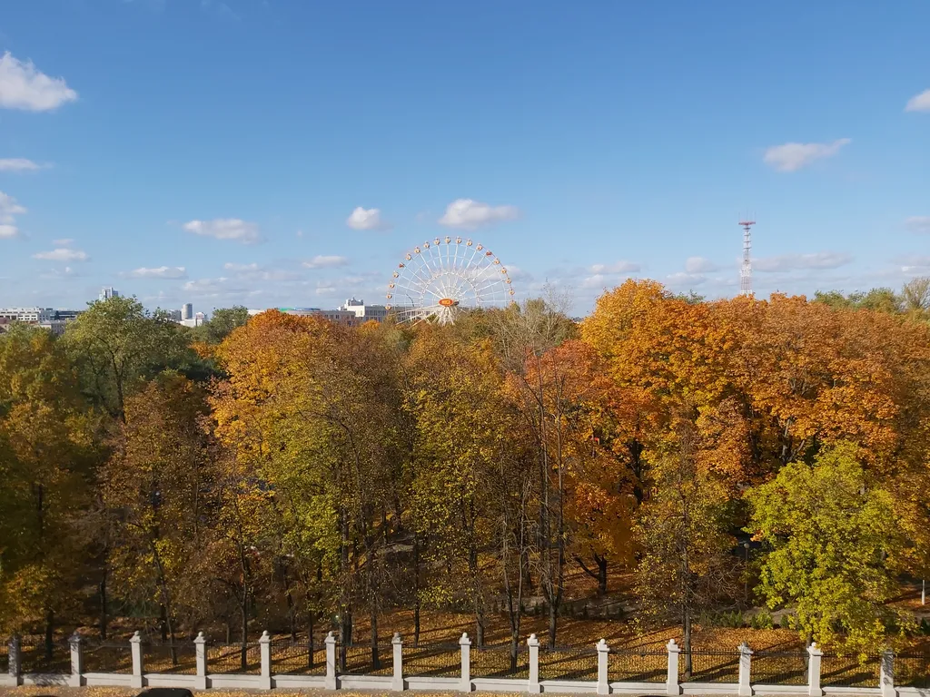 Двухкомнатные апартаменты с панорамным видом на детский парк Горького