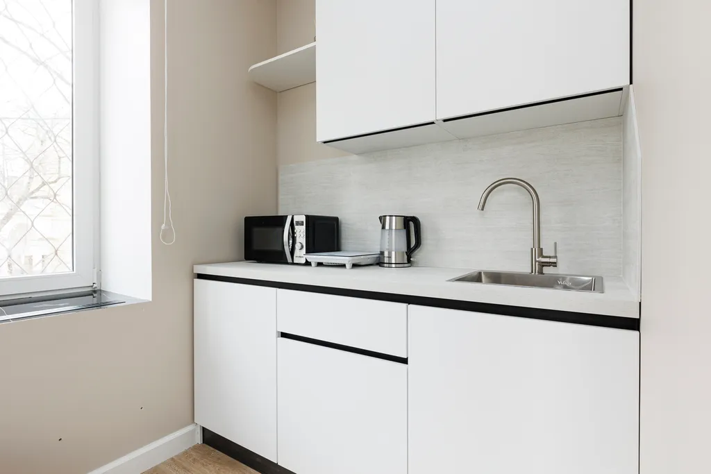 Квартира Квартира Дизайнерская студия на западе Москвы — Москва