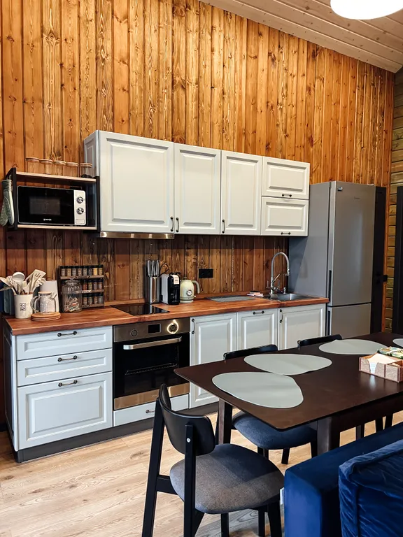 Дом с баней на дровах и гадающим кроликом