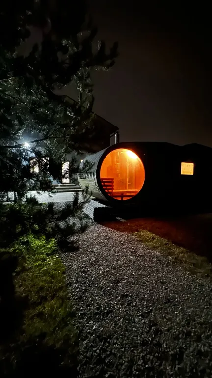 Коттедж с баней и чаном