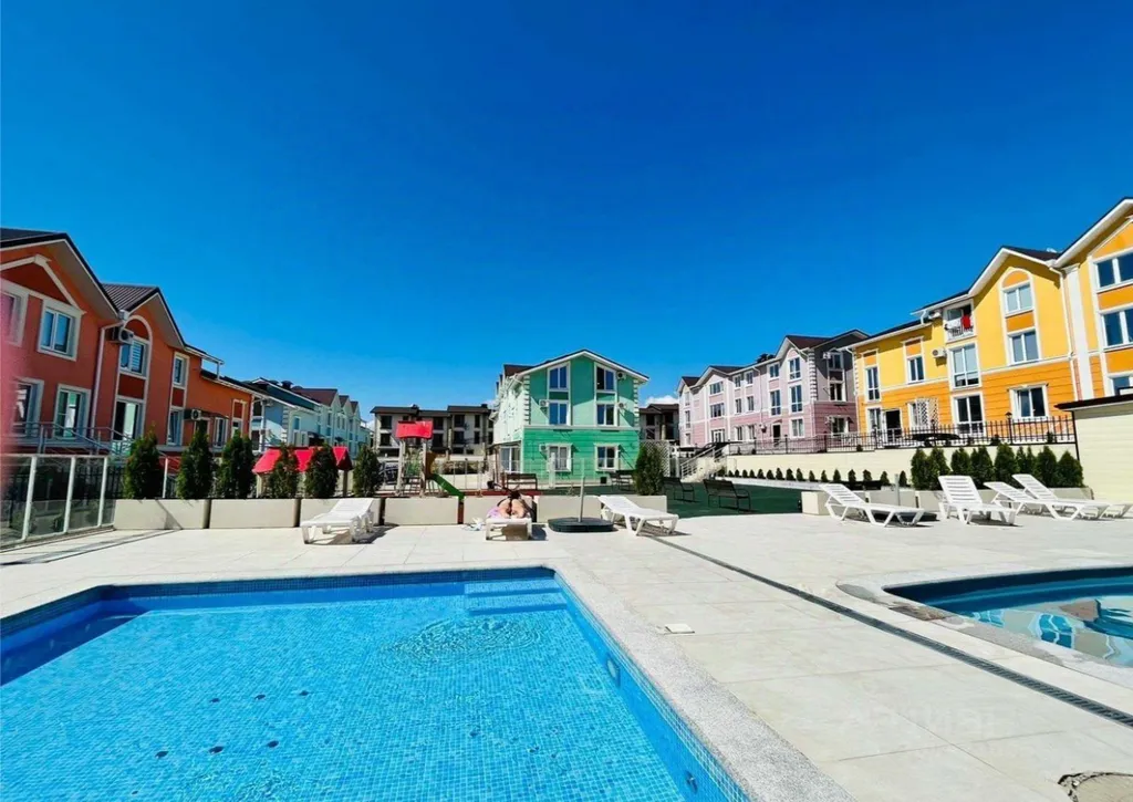 Квартира в Сочи, с подогреваемым бассейном и джакузи, закрытой территорией — аренда посуточно в Черешня