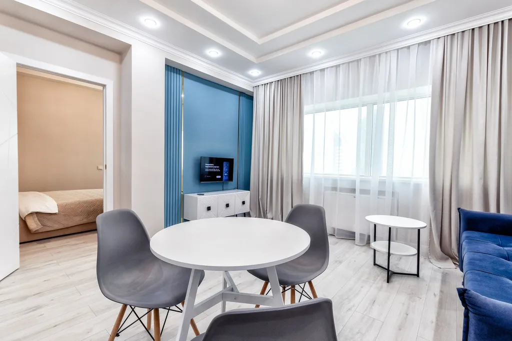 Элитные апартаменты с панорамным видом из окна в самом центре столицы