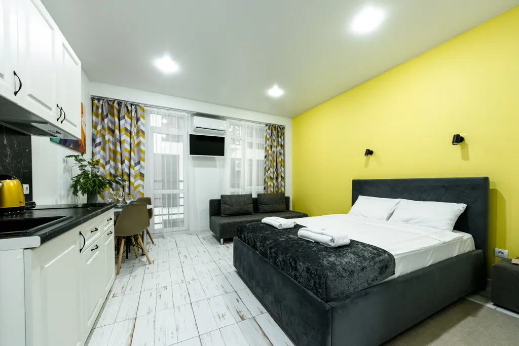 Светлая и современная студия в ЖК Сорренто Парк