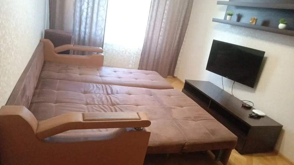 Тёплая чистая непрокуренная квартира с балконом.Аквапарк Аэропорт.Чеки