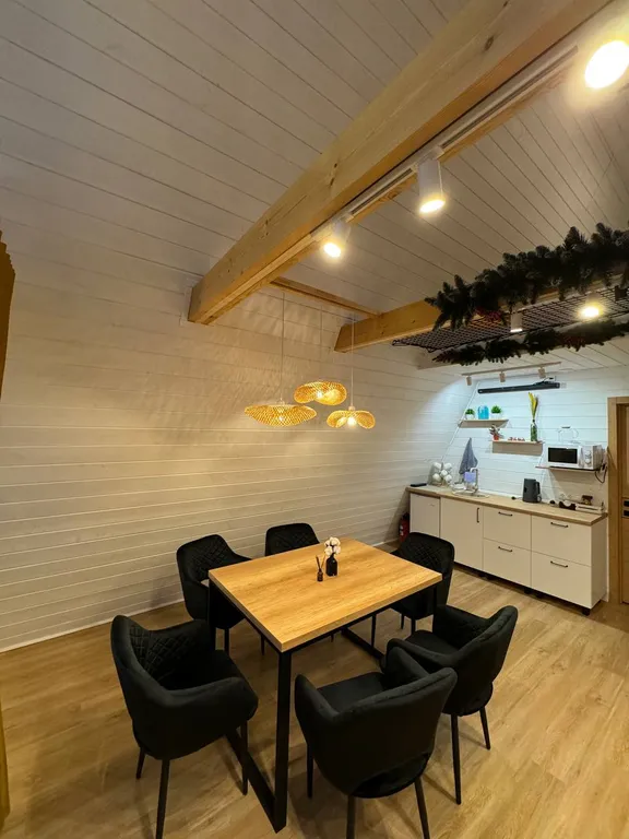 Коттедж Новый большой А-Фрейм с видом на лес — Казань