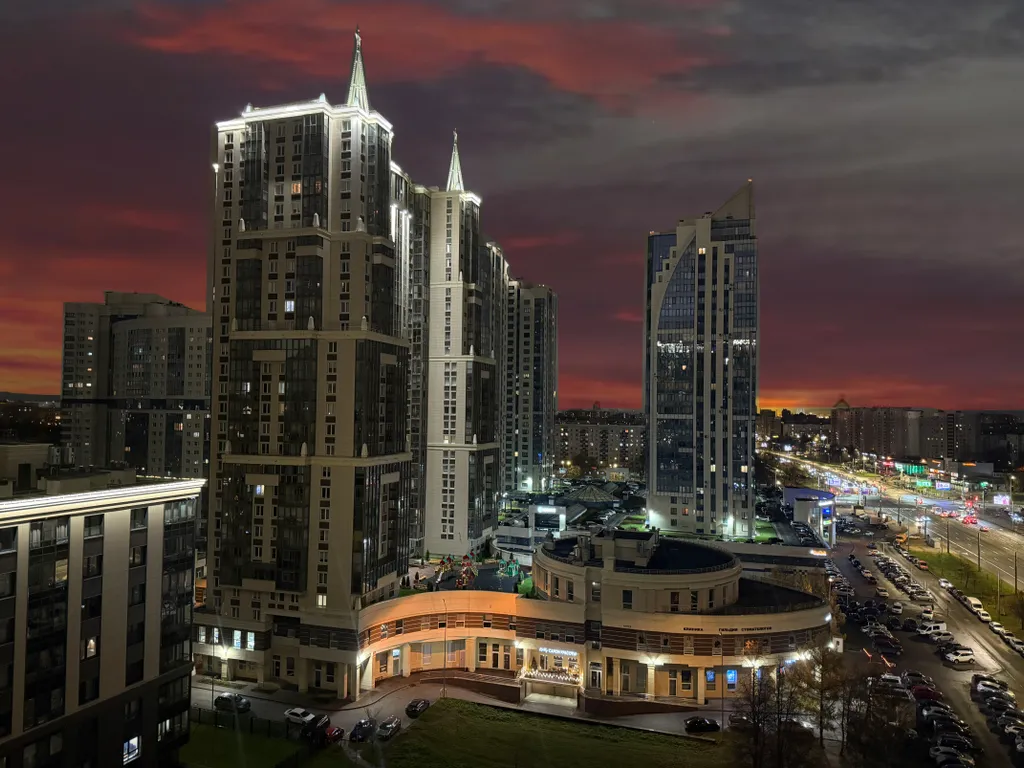 Квартира-студия "Огни большого города"