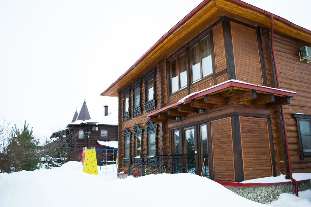 Дом Печки-лавочки с настоящей русской печью и лежанкой