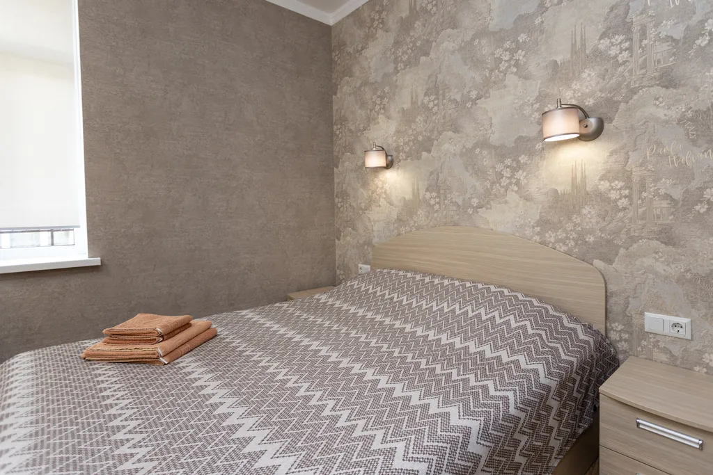 Светлая 1-комнатная квартира с панорамным балконом