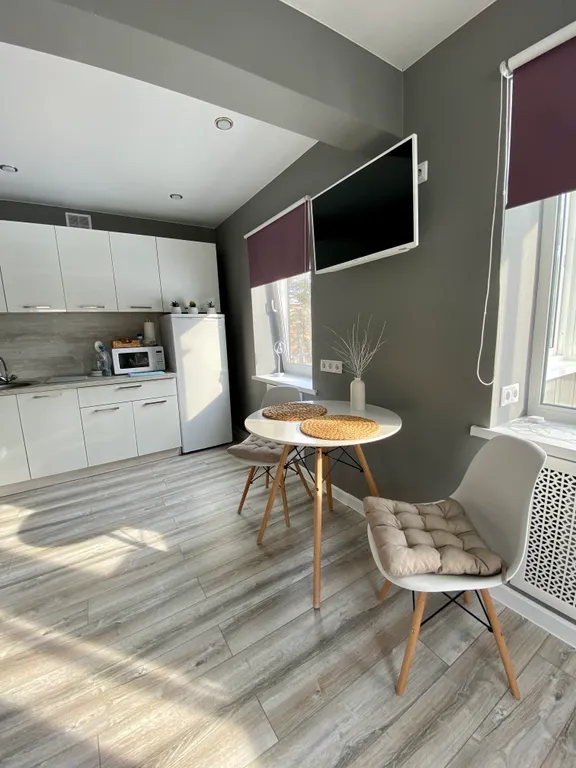 Уютная студия в стиле сканди