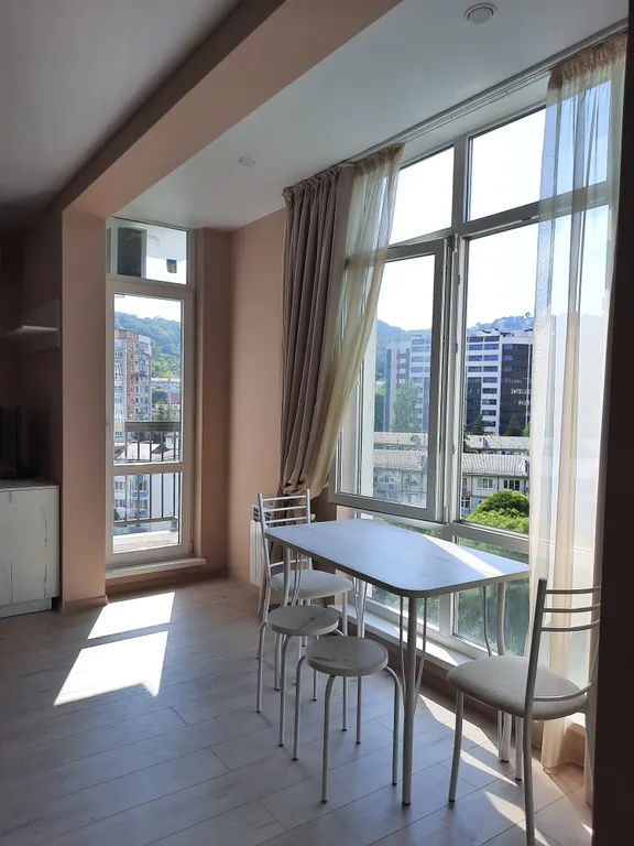 Уютная студия с красивым видом