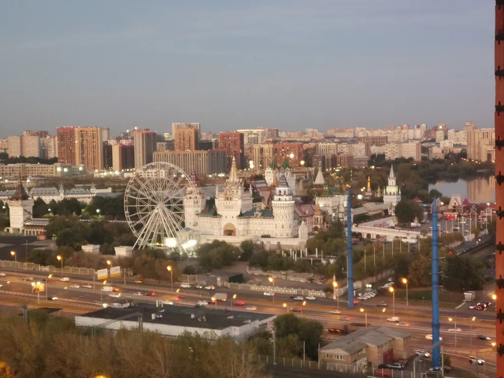 Квартира Квартира Уютная видовая студия возле метро и МЦК — Москва