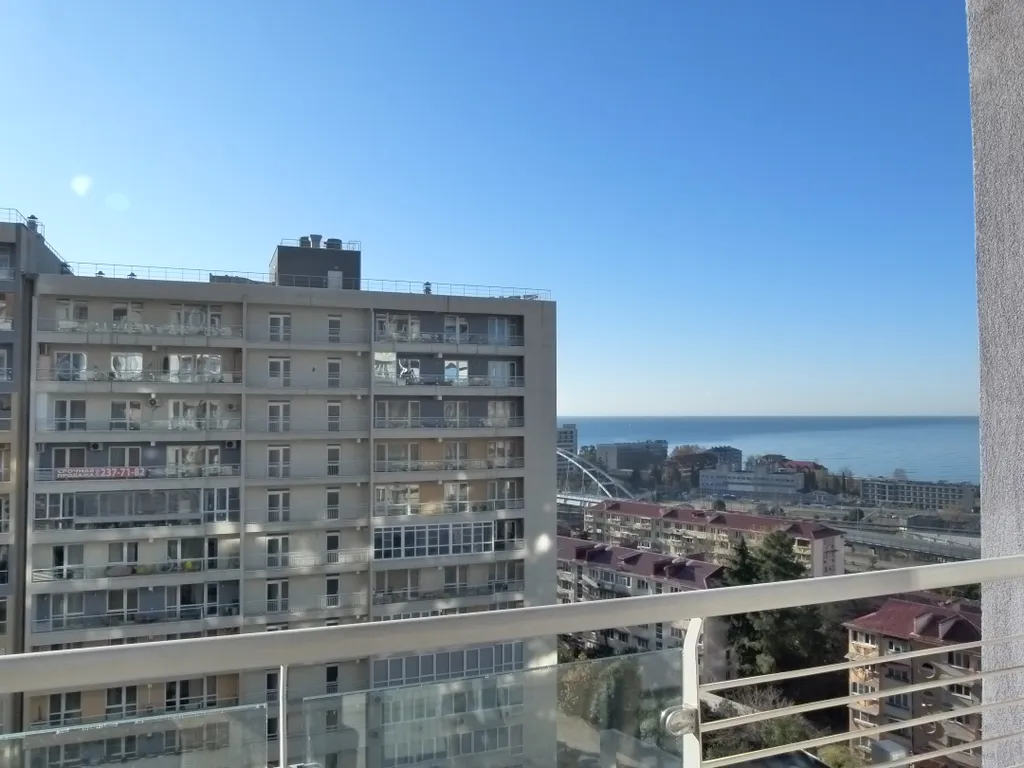 Большая квартира с видом на море рядом с жд вокзалом