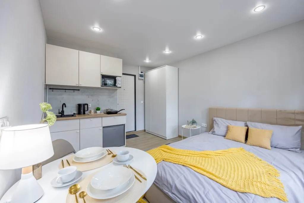 Квартира Квартира Студия в 3 минутах от метро Коньково — Москва