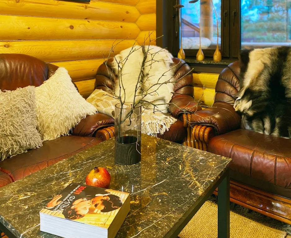 Эко шале Эдельвейс с видом на горнолыжный курорт Сорочаны