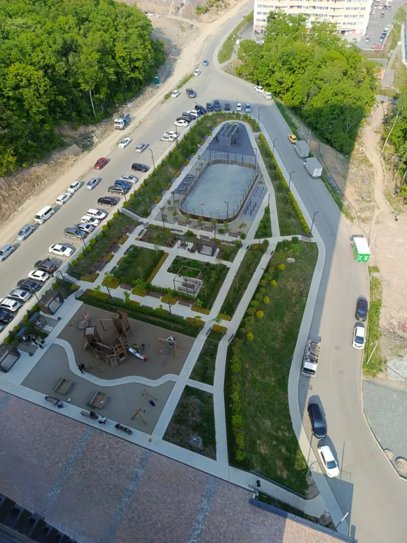 Квартира Квартира Уютная студия в новом районе города — Владивосток