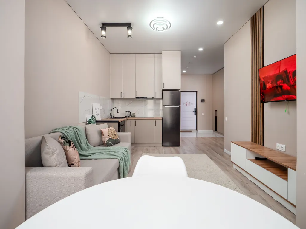 Квартира евродвушка с потрясающим видом на город