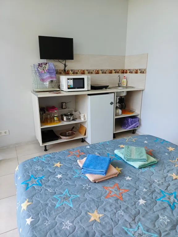 Уютная студия с видом на море