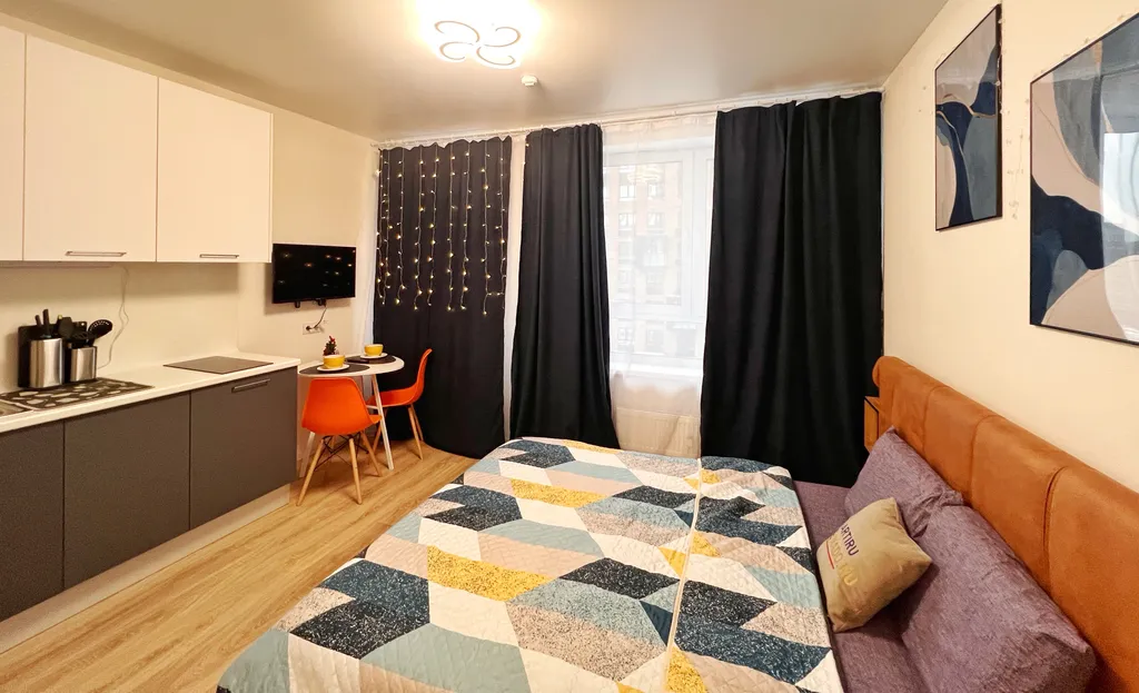 Квартира Квартира Стильная студия в новом доме — Мисайлово