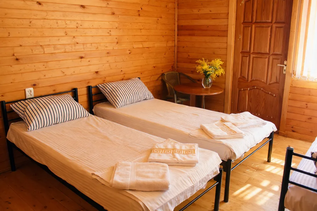 Квартира Трехместный номер | общая терраса с видом на море | первая линия — аренда посуточно в Псырцха