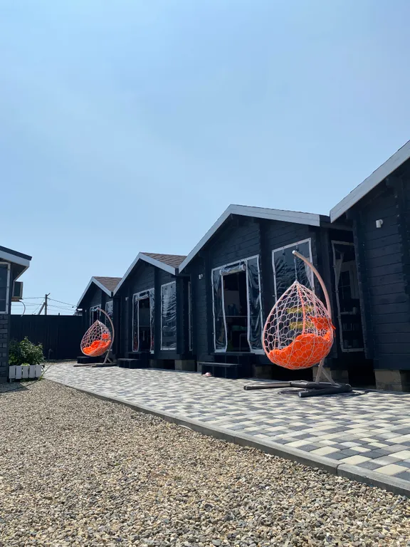 Коттедж Золотые дюны эко-домик с душой — Кучугуры