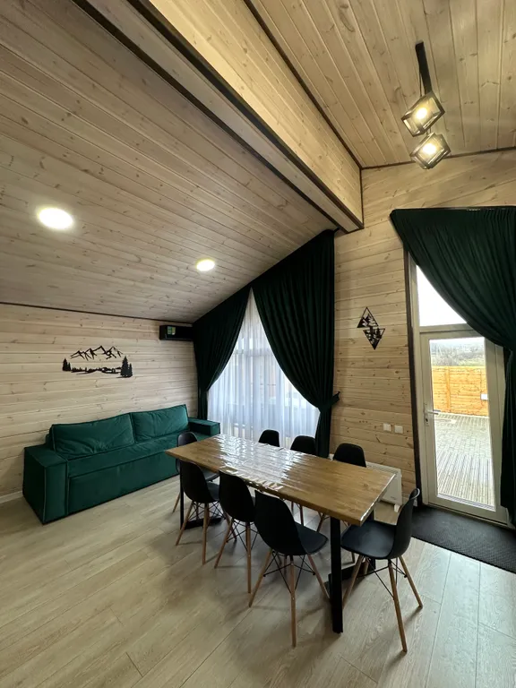 Красивый барнхаус с баней на приватной территории