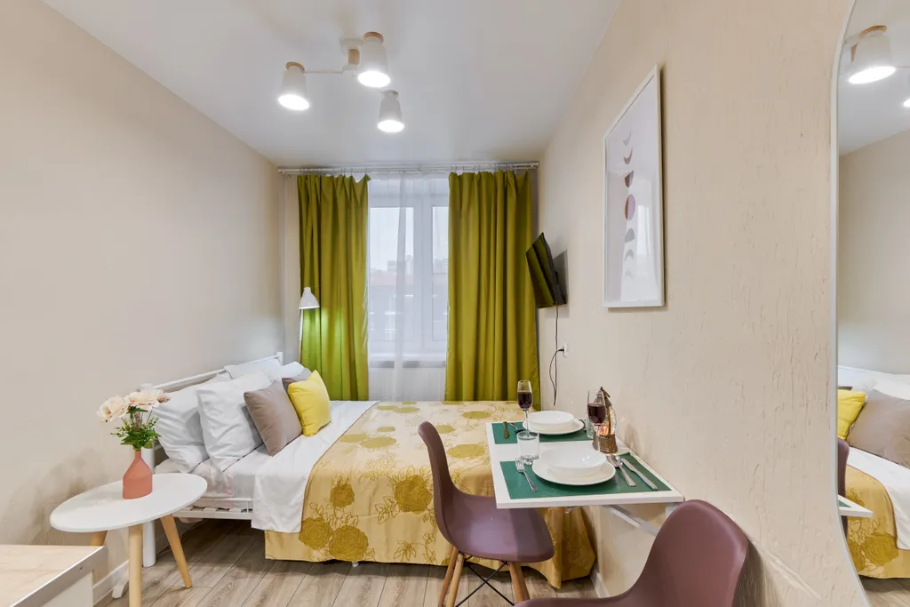 Квартира Квартира Студия у метро рядом с КЦ Москвич — Москва