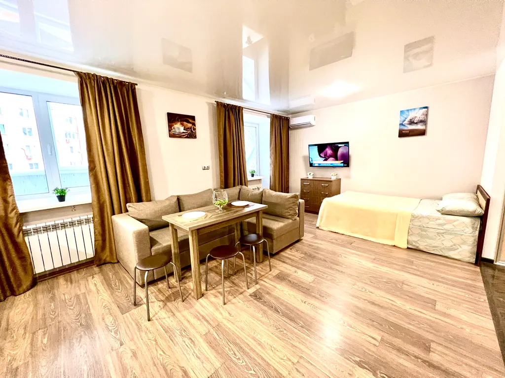 Квартира Квартира Уютная студия в ЖК Изумрудный — Самара