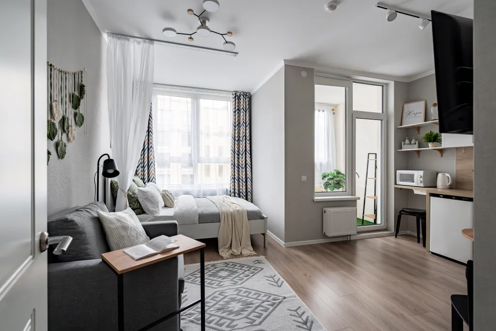 Квартира Квартира Студия Макраме в Югтаун — Шушары