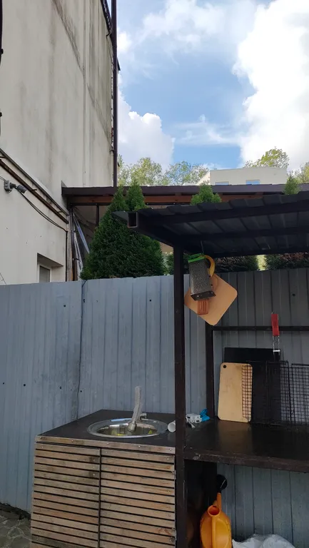 Квартира Квартира Уютная студия у моря — Беранда