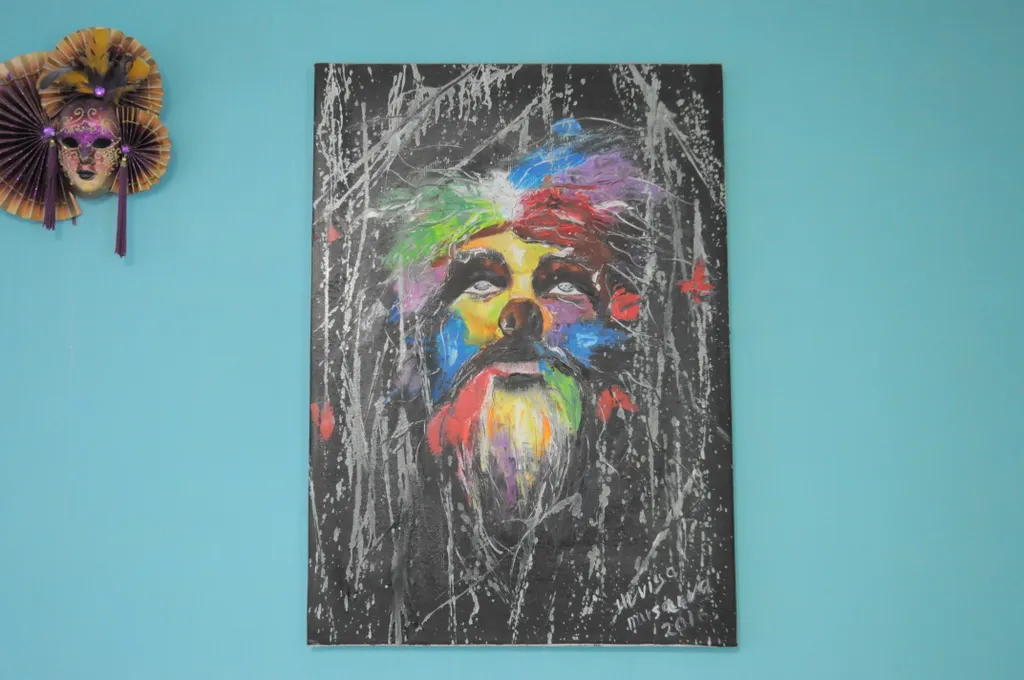 Квартира в ярких тонах