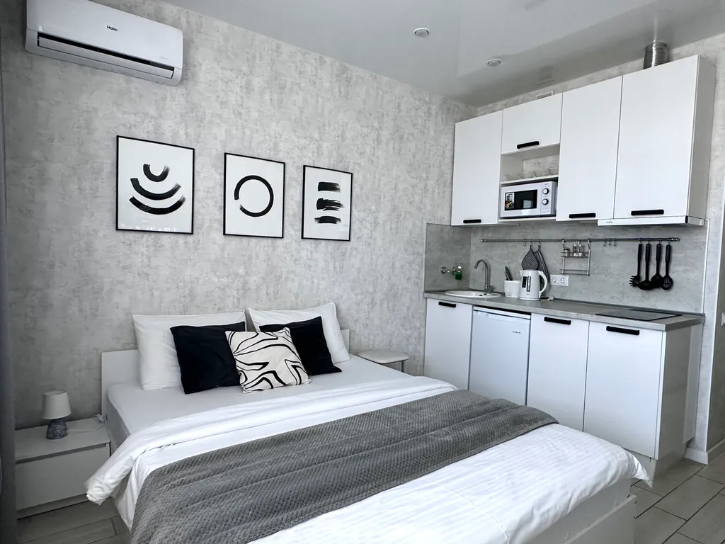 Квартира Квартира Студия рядом с крещенский парком и видом на море — Анапа