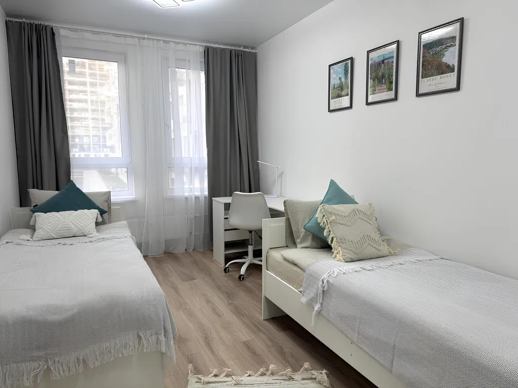 Дизайнерская двухкомнатная квартира в ЖК Горки Парк