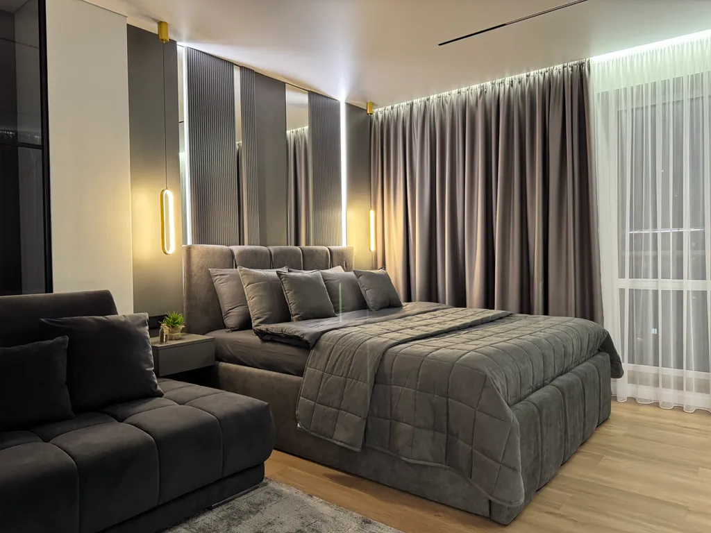 Современная квартира-студия рядом с центром