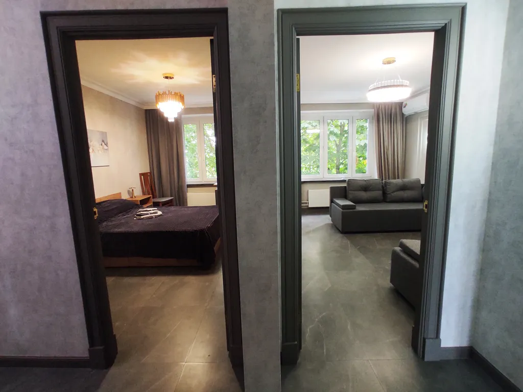 Квартира в Лефортово Вид на Деревья Лоджия