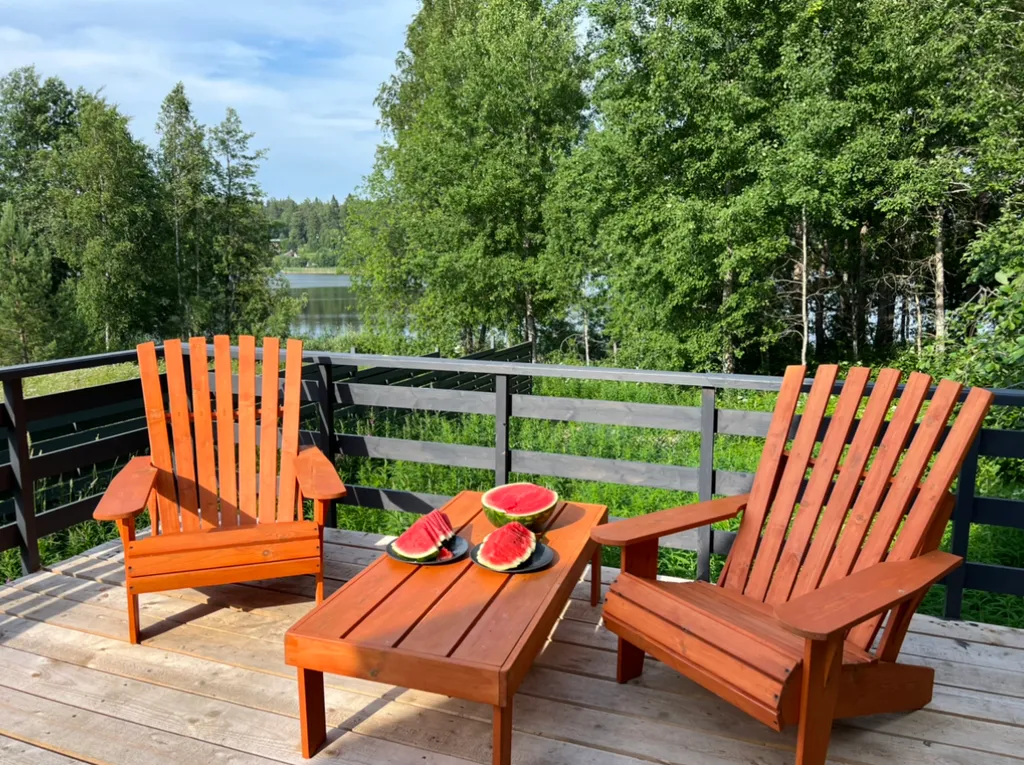 Коттедж Коттедж с видом на озеро — Глубокое (Каменногорское г/п)