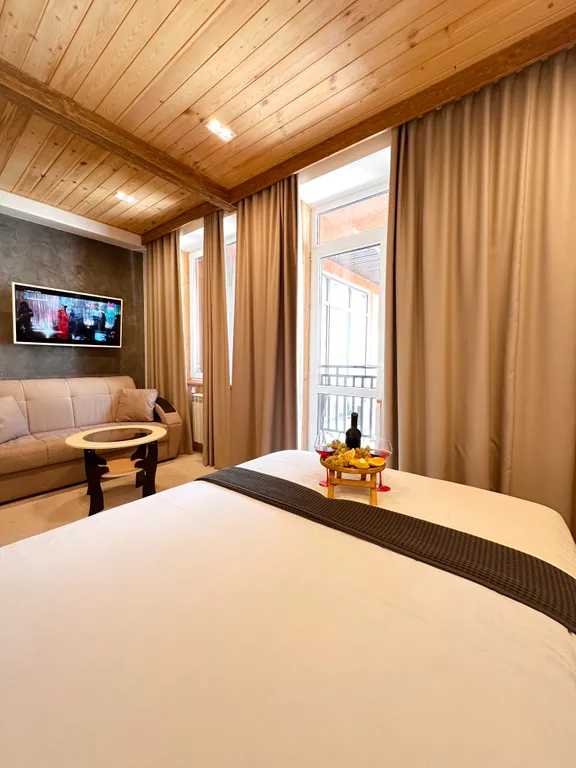 Уютный номер Вершина с видами на горы